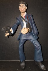 Scarface MEZCO 2004 The Rise 10″ Action Figure Tony Montana Al Pacino Complete