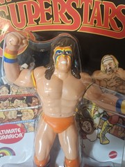 WWE LJN Mattel ~ Ultimate Warrior (Superstars) Chase ~ Black Card ~ Target