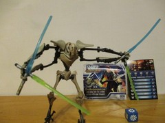 Star Wars 2008 Clone Wars: General Grievous and Clone Trooper Action Figures