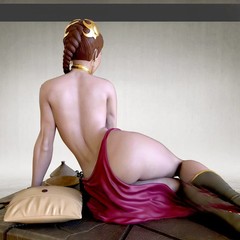 Princess Leia- 15cm Figure/Statue,3D Printed,Painted,handmade,multicolor