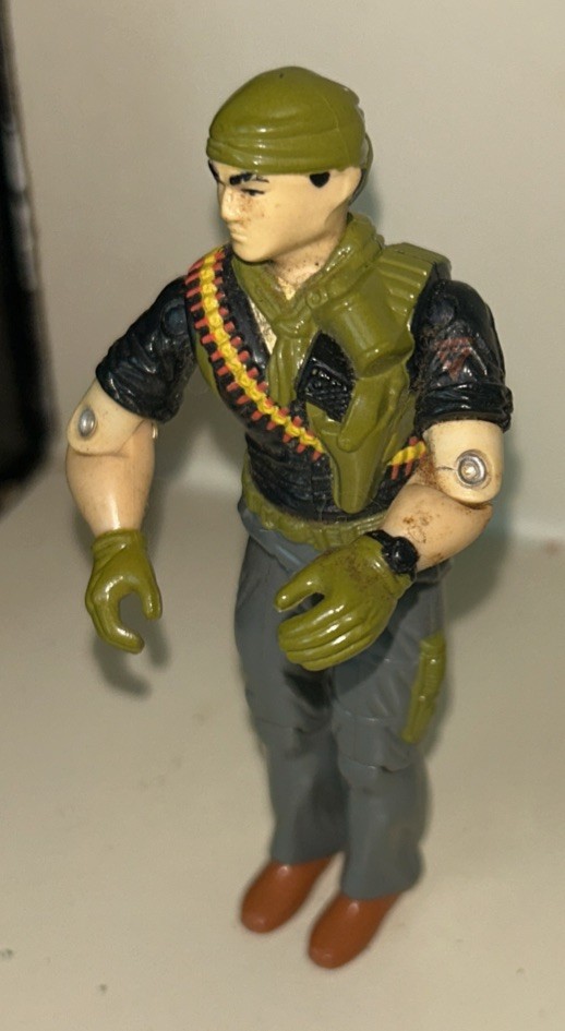 1988 Vintage GI Joe Night Force Tunnel Rat ARAH Hasbro 3.75