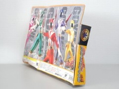 Bandai Power Rangers Kyuukyuu Sentai Lightspeed Rescue GoGoFive 5 sets Figure A