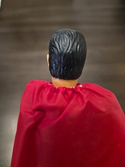 Mego Superman, Vintage 1972 Rare 4 Panel Box. Beautiful Mint Mego Superman.