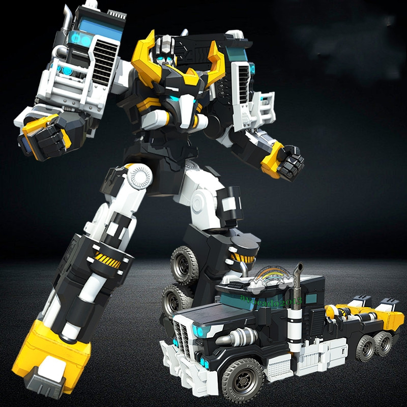 BIG TRAIL Transforming Truck Tobot V Galaxy Detectives Vehicle Robot Figure mode