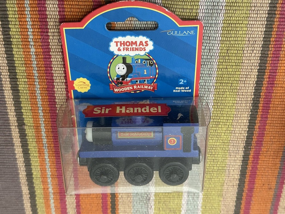 2001 Learning Curve Thomas Train Wooden Sir Handel! NEW!
