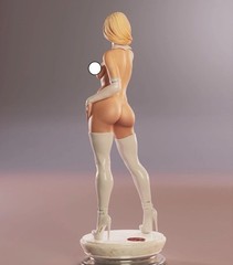 Emma Frost NSFW X-Men 3d figure/statue 25 cm Handpainted Collectible