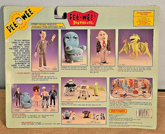 Vintage Pee-wee Herman Action Figure with Scooter and Helmet 1988 Matchbox MOC