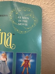 Vintage 1993 Blue Box THUMBELINA Collector Doll NEW Fully Poseable Don Bluth