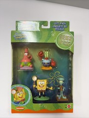 Nickelodeon Spongebob Gift Pack 4 Figure Set Mattel 2002 Vintage RARE