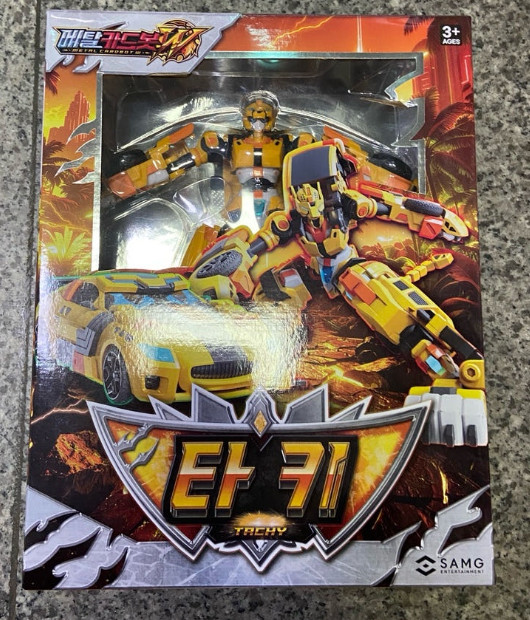 Metal Cardbot W Season 3 Tachy Transforming Robot Car Kids Toy Action Figure New
