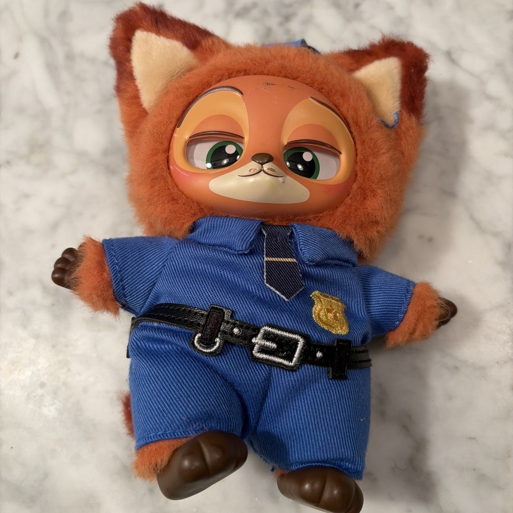 MINISO Zootopia Series Blindbox Confirmed Color, Plush Pendant & Keychain No Box