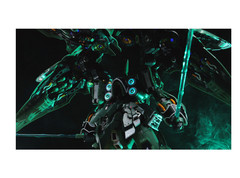 NEW Axis Model Works 1/100 Kshatriya Action Figure Model Kit Collection In Hand