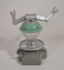 RARE 1998 Weber Robot 4″ McDonald’s EUROPE Movie Action Figure Disney Flubber