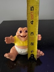 Vintage DISNEY 1991 Dinosaurs 3″ Baby Sinclair Figure Waist Twist