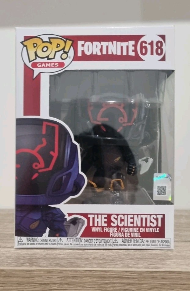 VAULTED Funko POP! Games Fortnite The Scientist #618