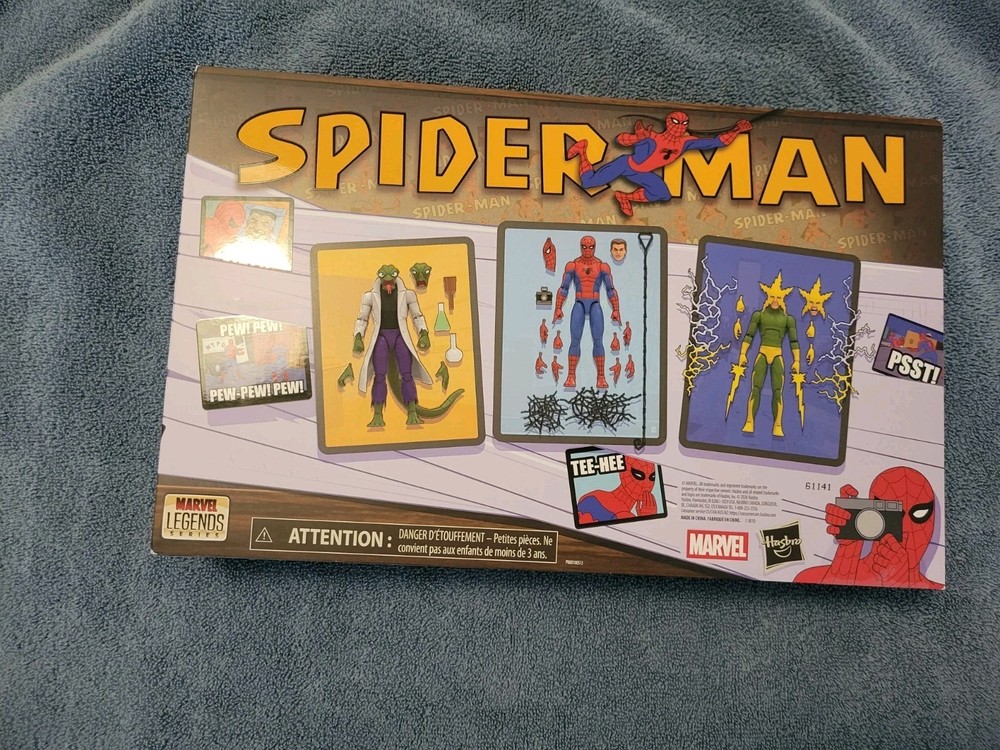 SDCC 2026 HASBRO MARVEL LEGENDS SERIES: SPIDER-MAN, LIZARD, ELECTRO MEME-TASTIC
