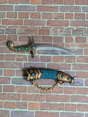 Mythic Legions Four Horsemen Skapular 2 “DAGGER & SCABBARD” “NEW & I SHIP DAILY”