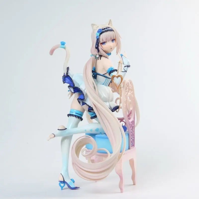 24cm Nekopara Chocolat Vanilla Anime Figure PVC Statue Model Desk Decor Toy Gift