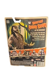 WWE Monsters ROMAN REIGNS as THE WEREWOLF Mattel MOC OTC Bloodline Shield Read