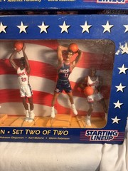 Starting Lineup 1996 Edition Dream Team USA Basketball COMPLETE #1 + #2 SETS