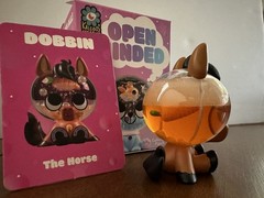Kaleidos Creative DOBBIN The HORSE Open Minded Blind Box snow globe Figure 🐴🥕