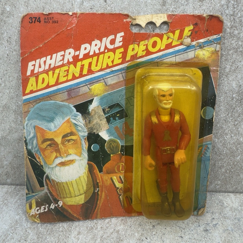 1981 Fisher Price ADVENTURE PEOPLE Space Commander SEALED action figure Vintage