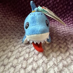 Marvel Rivals Jeff the Land Shark Plush Keychain GameStop Exclusive