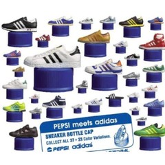 Adidas Formel 1 Black/yellow Japan Import Pepsi Cap Adidas Sneaker Figure