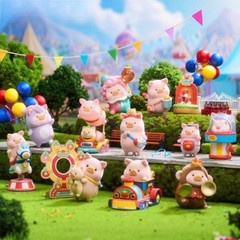 TOYZERO Lulu The Piggy Lululand Series Confirmed Blind Box Figure Art Toy Gift