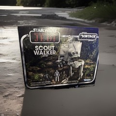 Hasbro Star Wars Return Of The Jedi: AT-ST Scout Walker Action Figure