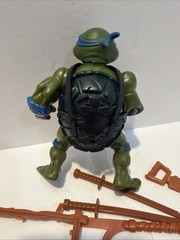 tmnt leonardo 1988 Soft Head 100% Complete Vintage Playmates