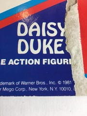 Mego Daisy Duke cardback for 3 3/4″ Figure 1981 Vintage Dukes Of Hazzard