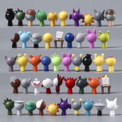 12/24/48pcs Sprunki Action Figures Model Toy Birthday Gift Figurine Set