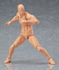 Figma Archetype Next: He and Figma Archetype Next: She Flesh Color Ver.