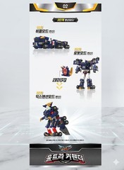 TOBOT V Ultra Commander Beast Dino Transforming Robot Car Toy Authentic K-TOY
