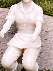1:24 1950 Dollhouse Sunny Sue Gardener Inspired by Marx