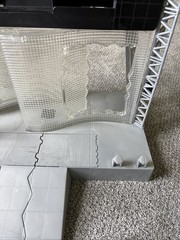 2015 WWE Ultimate Entrance Stage Playset 2 In 1 Front/Backstage Nearly Complete