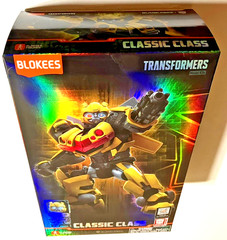 Transformers ~ Classic Class ~ BUMBLEBEE ~ Model Kit W/Glow Eyes ~BLOCKEES~ NEW