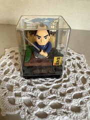 Solar Powered Toy SAMURAI Figure No Batteries Required SANTA Japan no box