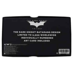 DC Comics Batman Limited Edition The Dark Knight Replica Batarang RARE LE