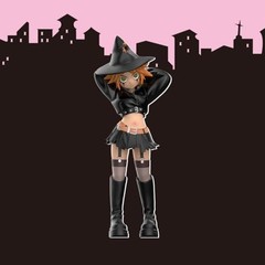 POPMART Peach Riot Witchy Punk Figures Vinyl Toy Gigi Poppy Frankie Witch Style