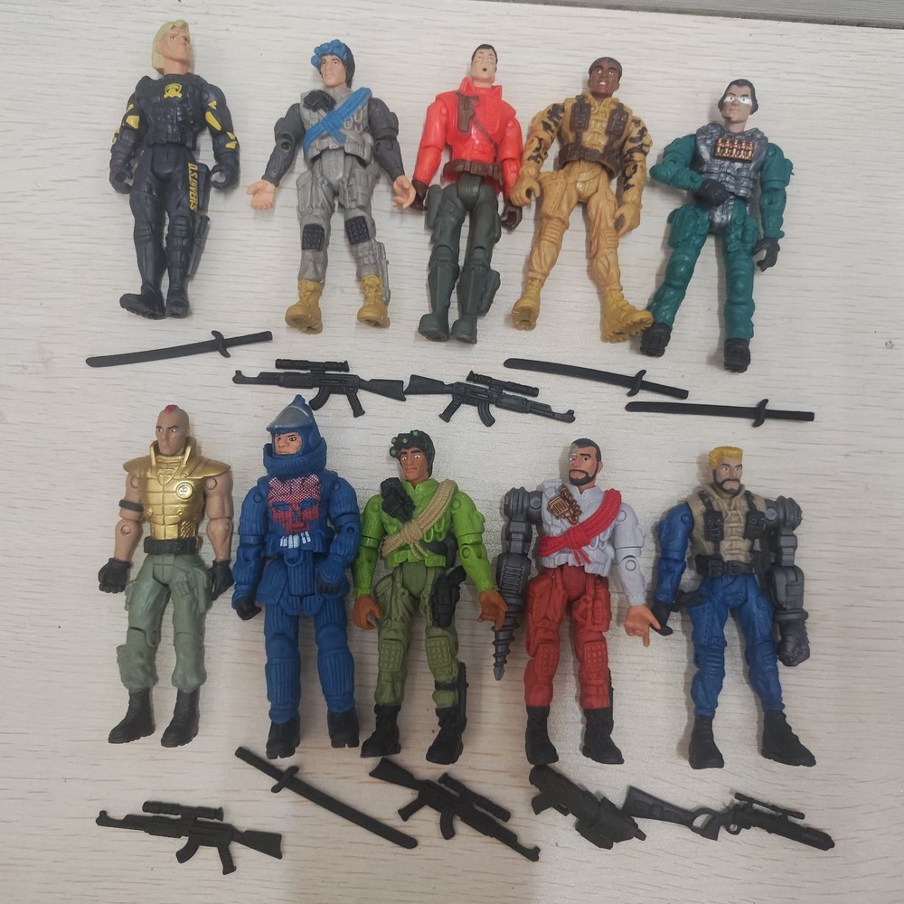 Random 4pcs The Corps Universe! 4″ Poseable Action Figure Lanard Elite Force