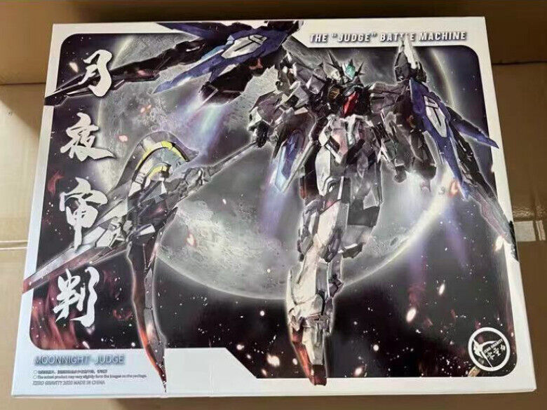 Zero Gravity 1/100 MG Judge Moonlight Blue Version Figure Model Model Kit Gift