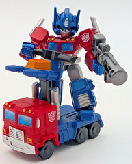 Blokees Transformers Defender 01 Special Optimus Prime Vehicle & Robot Mode Kit