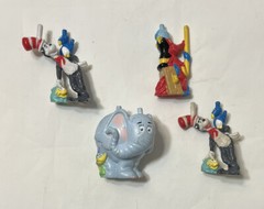 Vintage 1997 dr seuss wubbulous world toys jim henson Pvc Figure Lot Stack