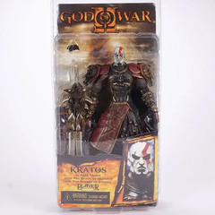 Classic Game NECA God of War 2 II Kratos in Ares Armor W Blades 7″ PVC Action Fi