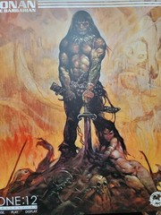 Mezco Toyz ONE:12 Conan The Barbarian 6.75″ Action Figure New Sealed US Frazetta