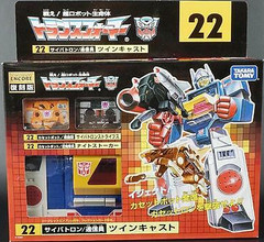 Transformers Encore Series 22 Twincast Japanese Exclusive