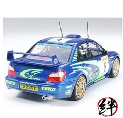 Tamiya 1/24 Sports Car No. 240 Subaru Impreza WRC 2001 Plastic Model Kit 24240