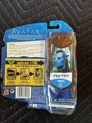 2009 James Cameron’s Avatar Tsu’Tey 4” Action Figure Webcam i-Tag Mattel